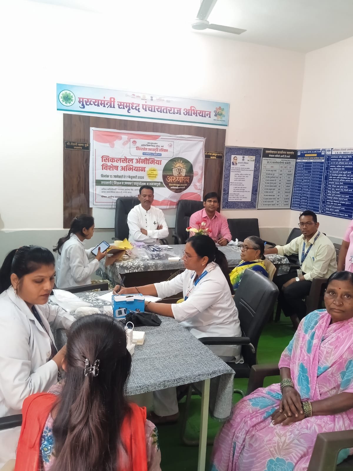 अनेमिया तपासणी शिबीर जळगांव 